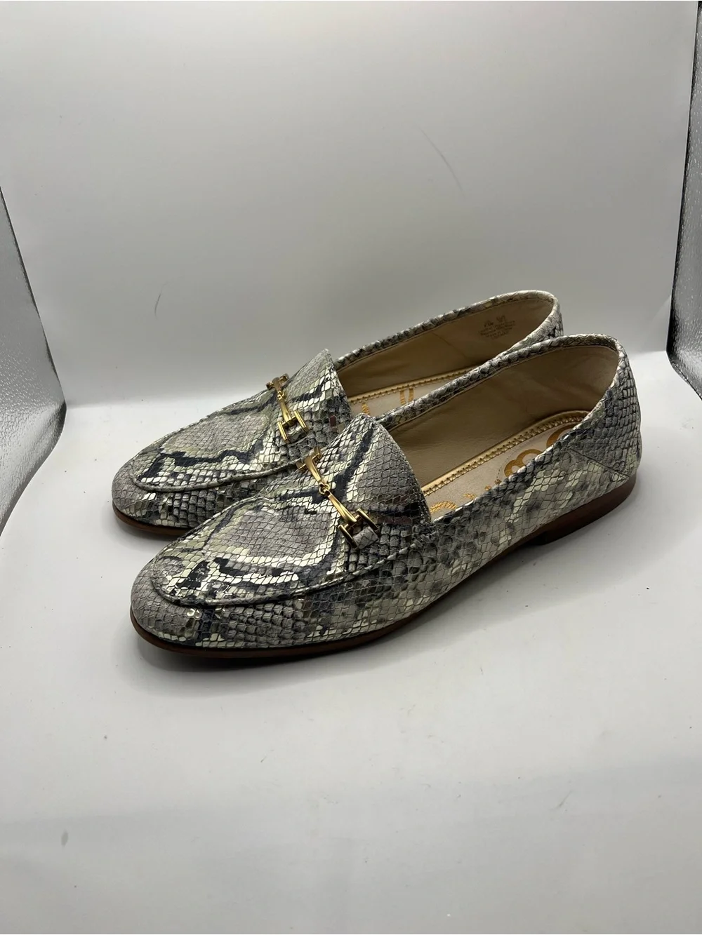 Sam Edelman Loraine Stone Almond Toe Slip On Mocasines